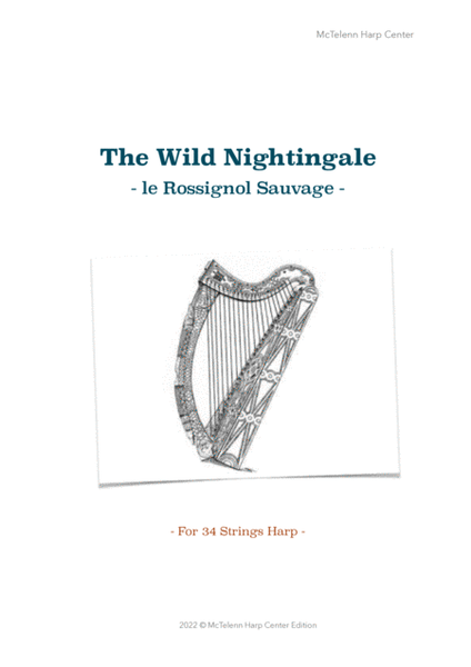 The Wild Nightingale - French Canadian Song - intermediate & 34 String Harp | McTelenn Harp Center image number null