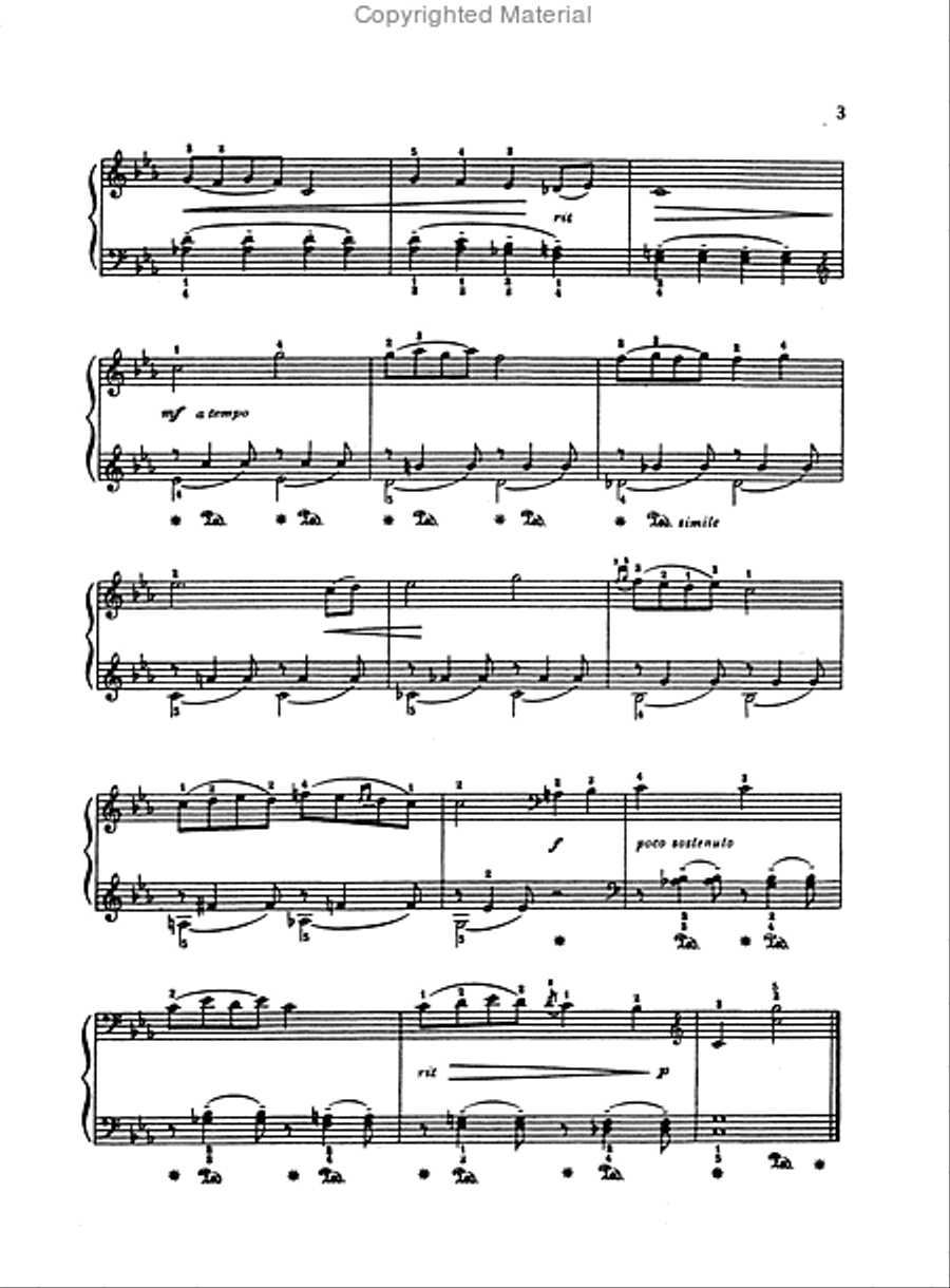 Selected Piano Works Piano Solo scores gallery preview page 3