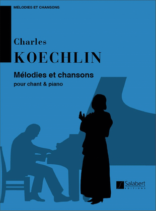Book cover for Melodies Et Chansons Col.Xx Siecle Chant-Piano