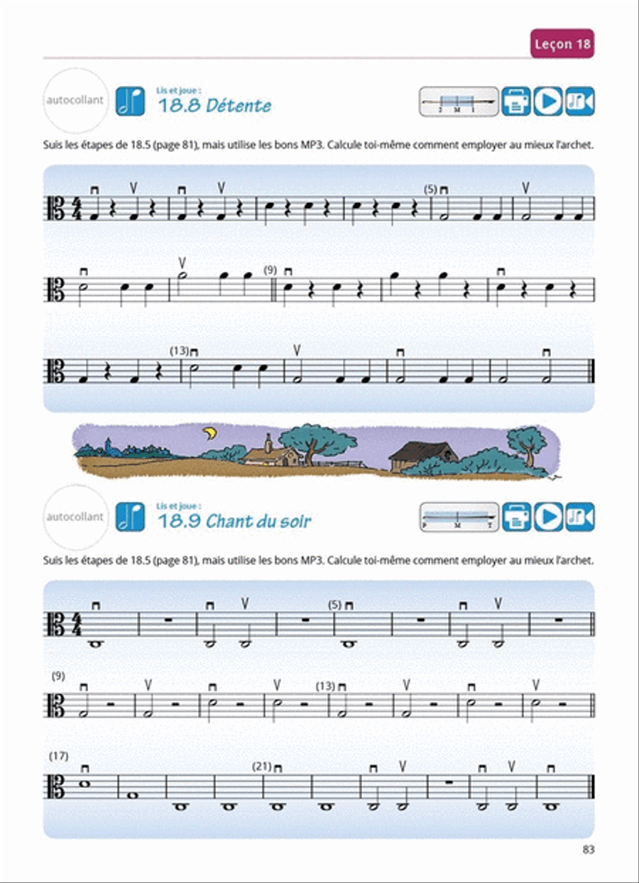 Le Monde de l'Alto Volume 1 Viola Solo scores gallery preview page 6