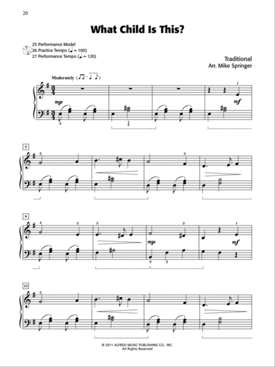 Not Just Another Christmas Book, Book 1 Piano Solo scores gallery preview page 5