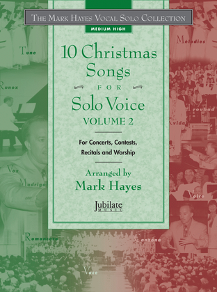 Book cover for The Mark Hayes Vocal Solo Collection