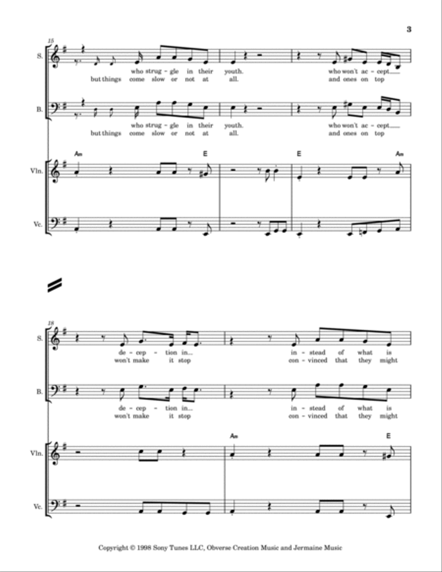 Everything Is Everything 4-Part scores gallery preview page 3