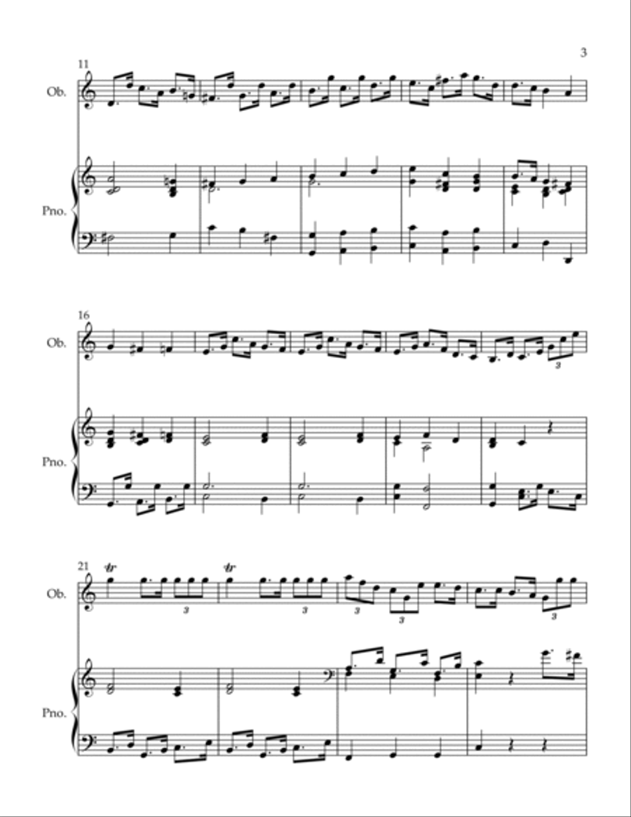 Andantino Piano scores gallery preview page 3