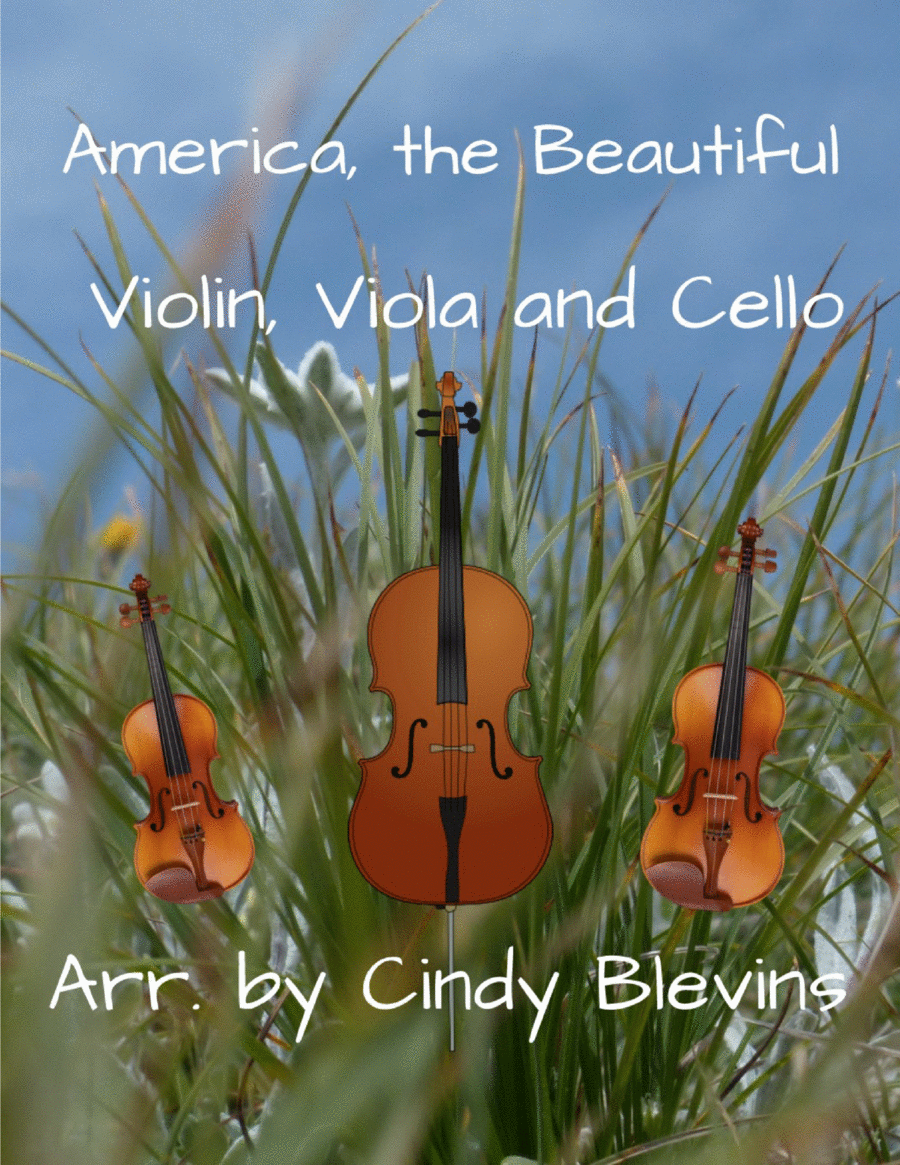 America, the Beautiful, for Violin, Viola and Cello image number null