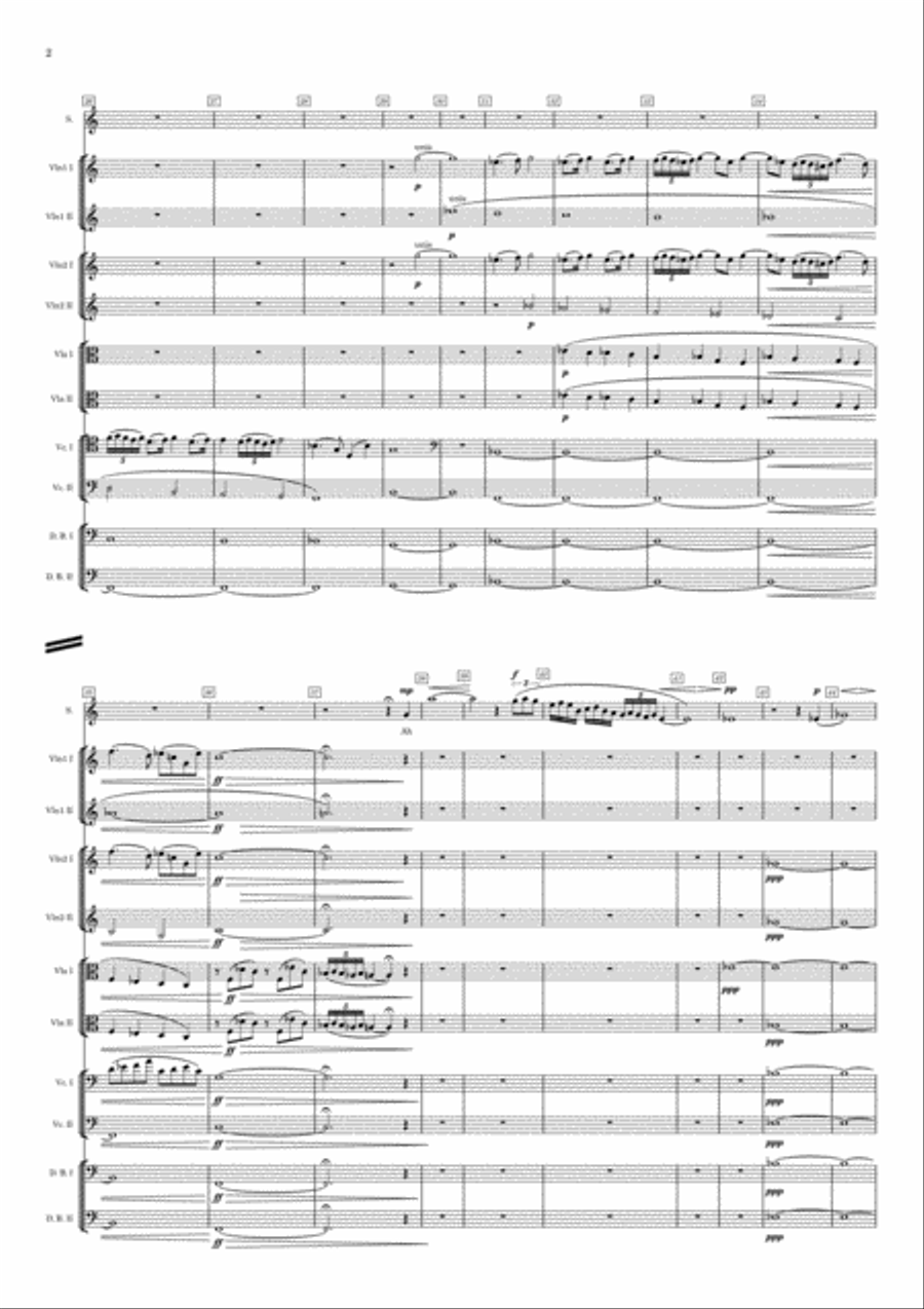 Adagio-2020 Adagio-2020 String Orchestra scores gallery preview page 2