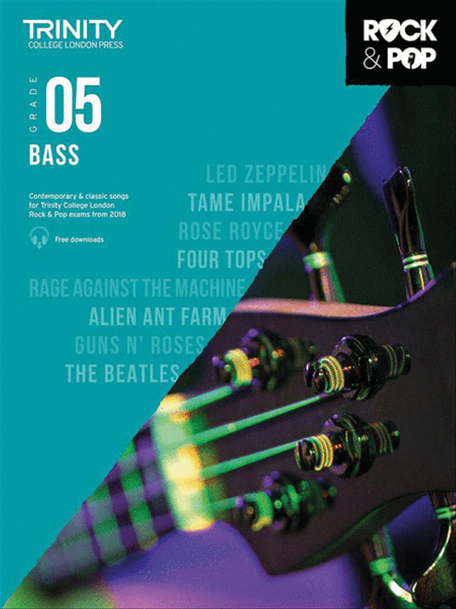 Trinity Rock & Pop 2018 Bass Bass Guitar scores gallery preview page 1