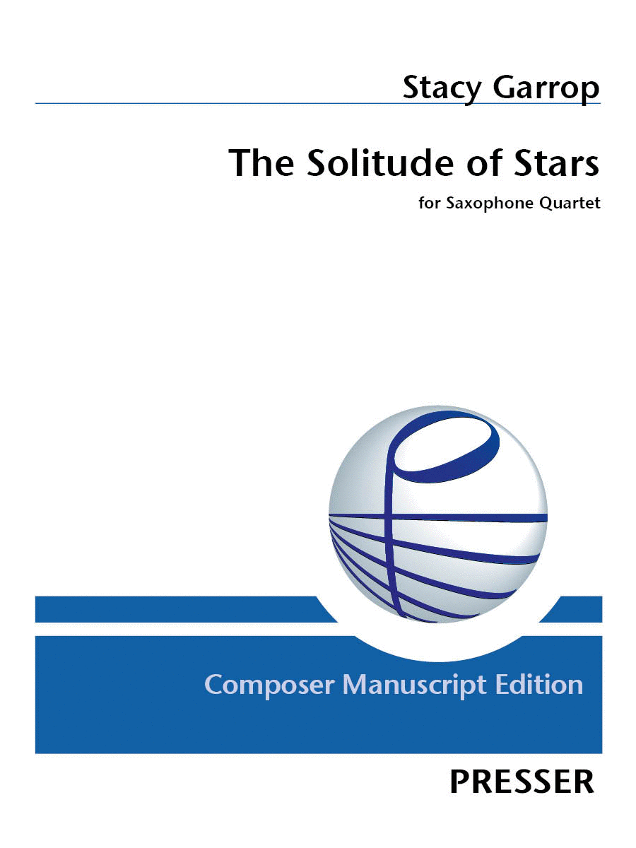 The Solitude of Stars Saxophone Quartet scores gallery preview page 1