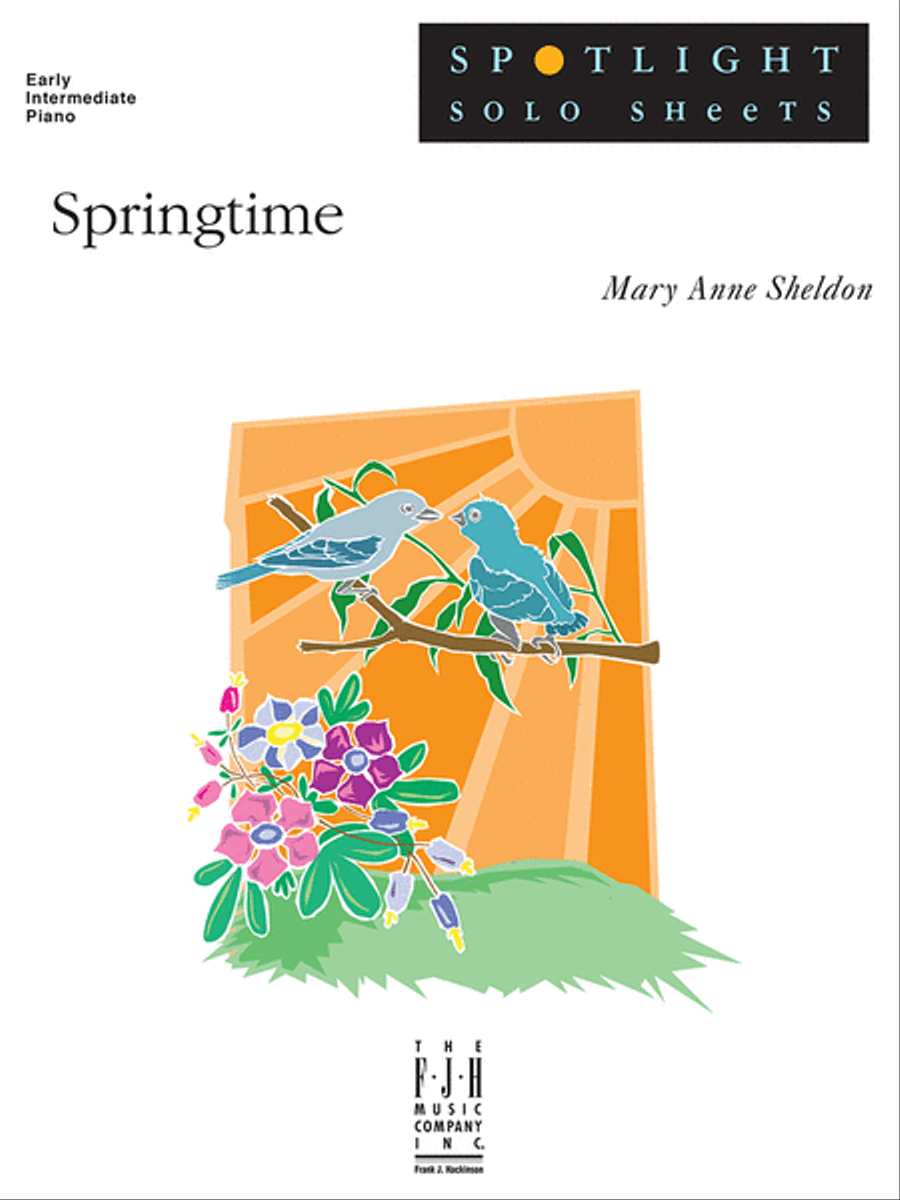 Springtime Piano Solo scores gallery preview page 1