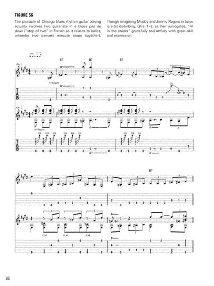 Chicago Blues Rhythm Guitar Electric Guitar scores gallery preview page 8