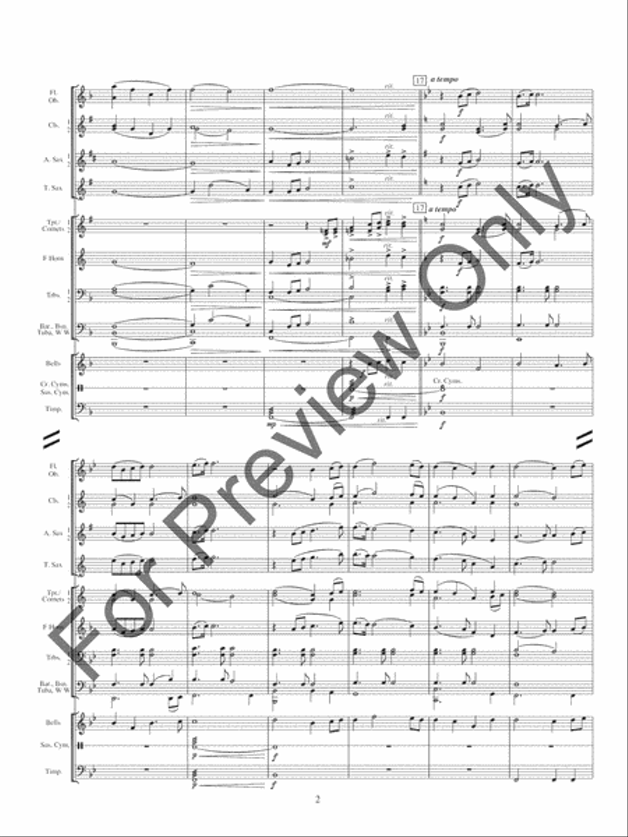 Heartland Heritage Concert Band scores gallery preview page 5