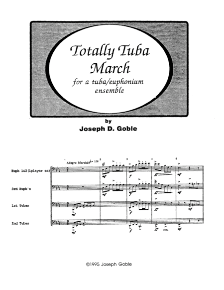 Totally Tuba March