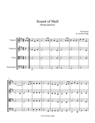 Book cover for Sound of Mull (String Quartet)