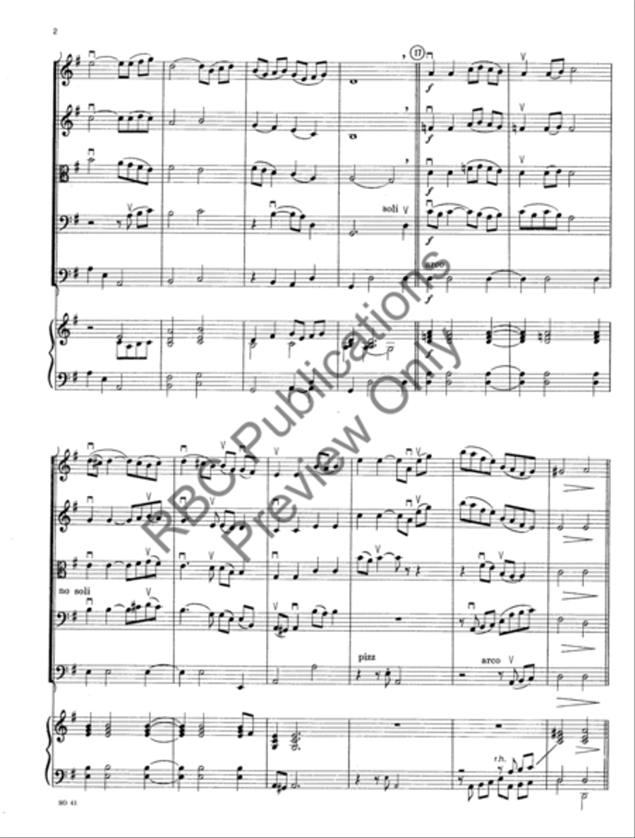 Colorado Suite String Orchestra scores gallery preview page 5