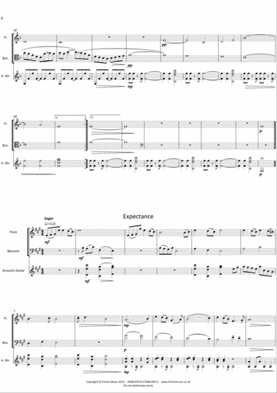 Awakening Awakening Bassoon scores gallery preview page 6