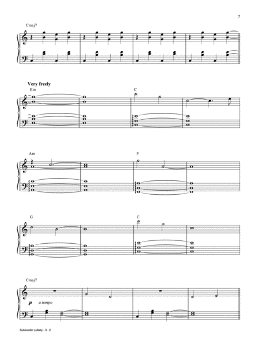 Subwoofer Lullaby (from 