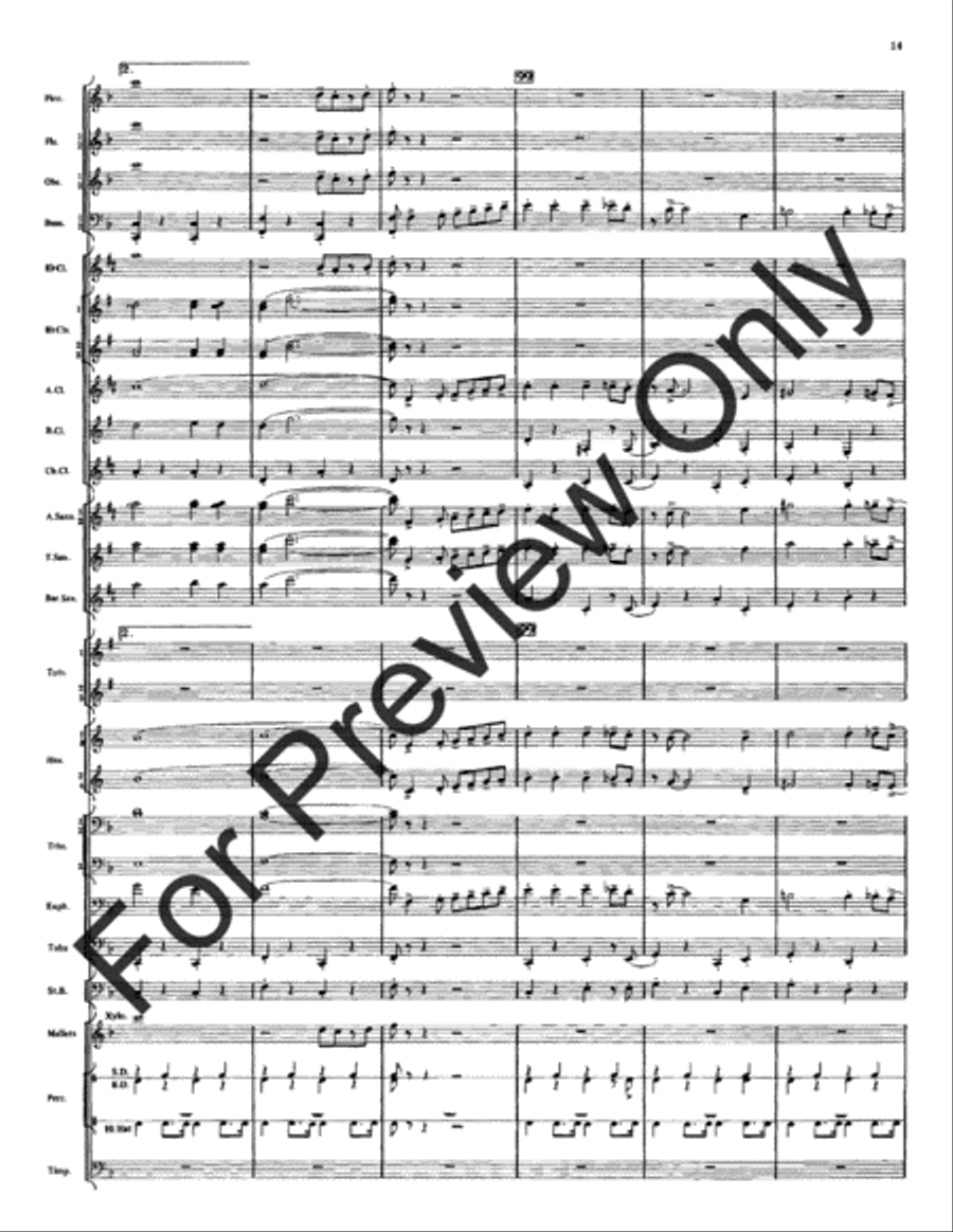 Spirit Of Texas (Score) Spirit Of Texas (Score) Concert Band scores gallery preview page 15