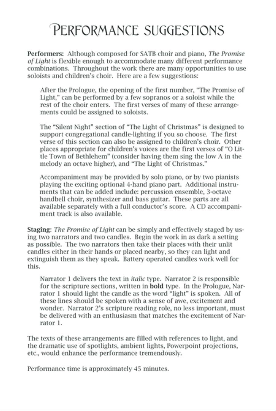 The Promise of Light 4-Part scores gallery preview page 6