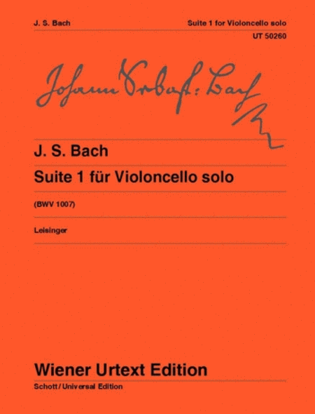 Suite No. 1 for Violoncello solo