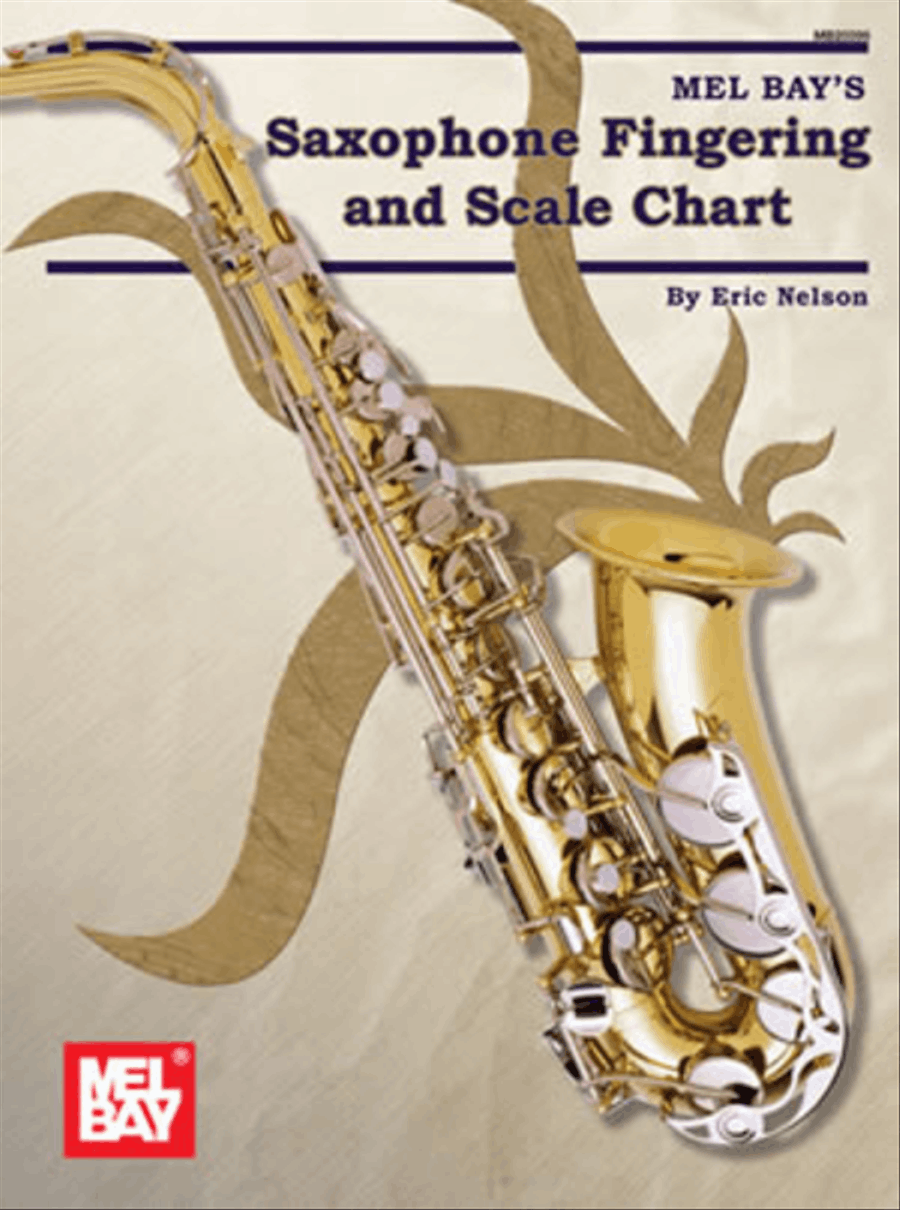Saxophone Fingering and Scale Chart Saxophone scores gallery preview page 1