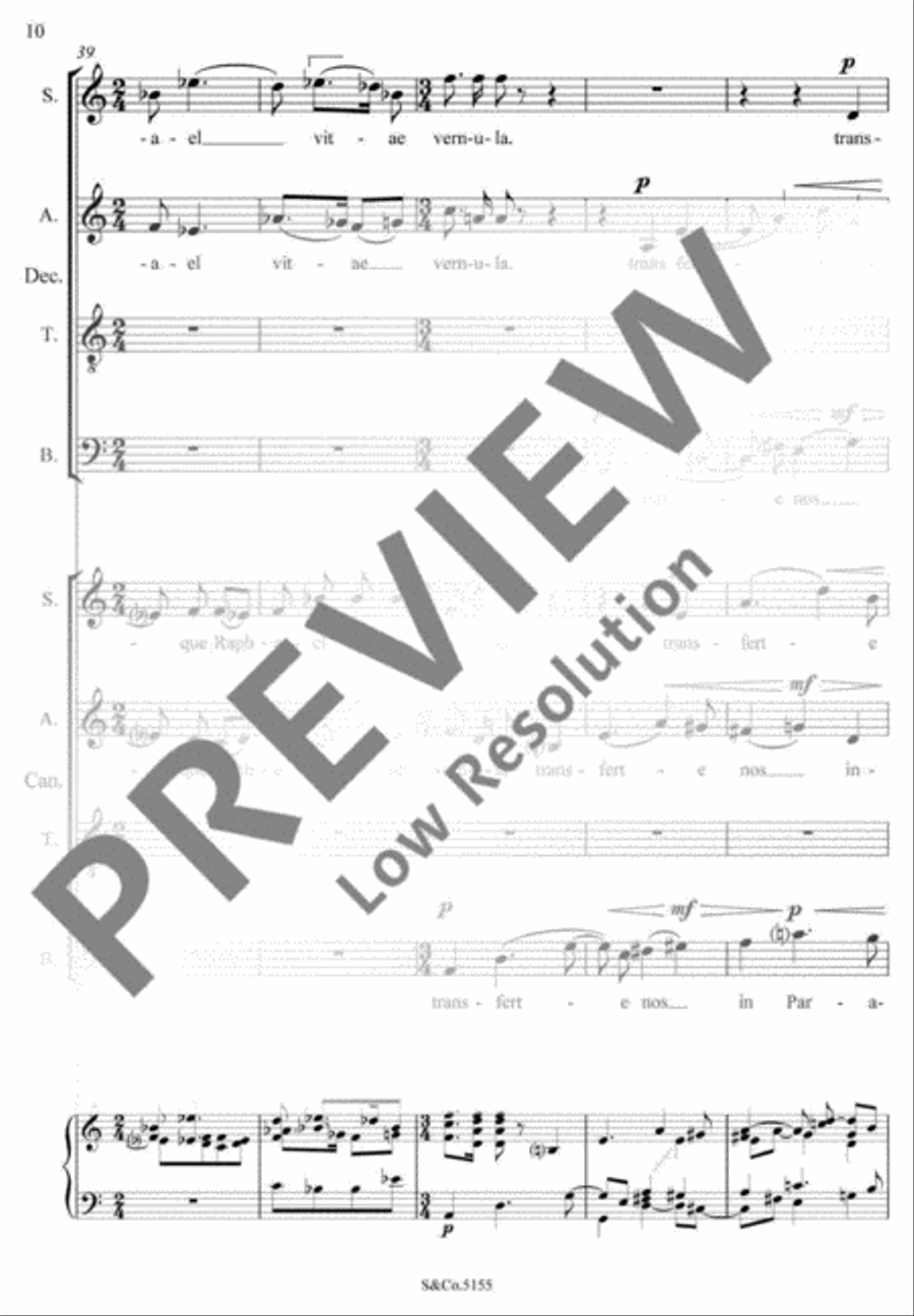 Plebs angelica Plebs angelica A Cappella scores gallery preview page 13