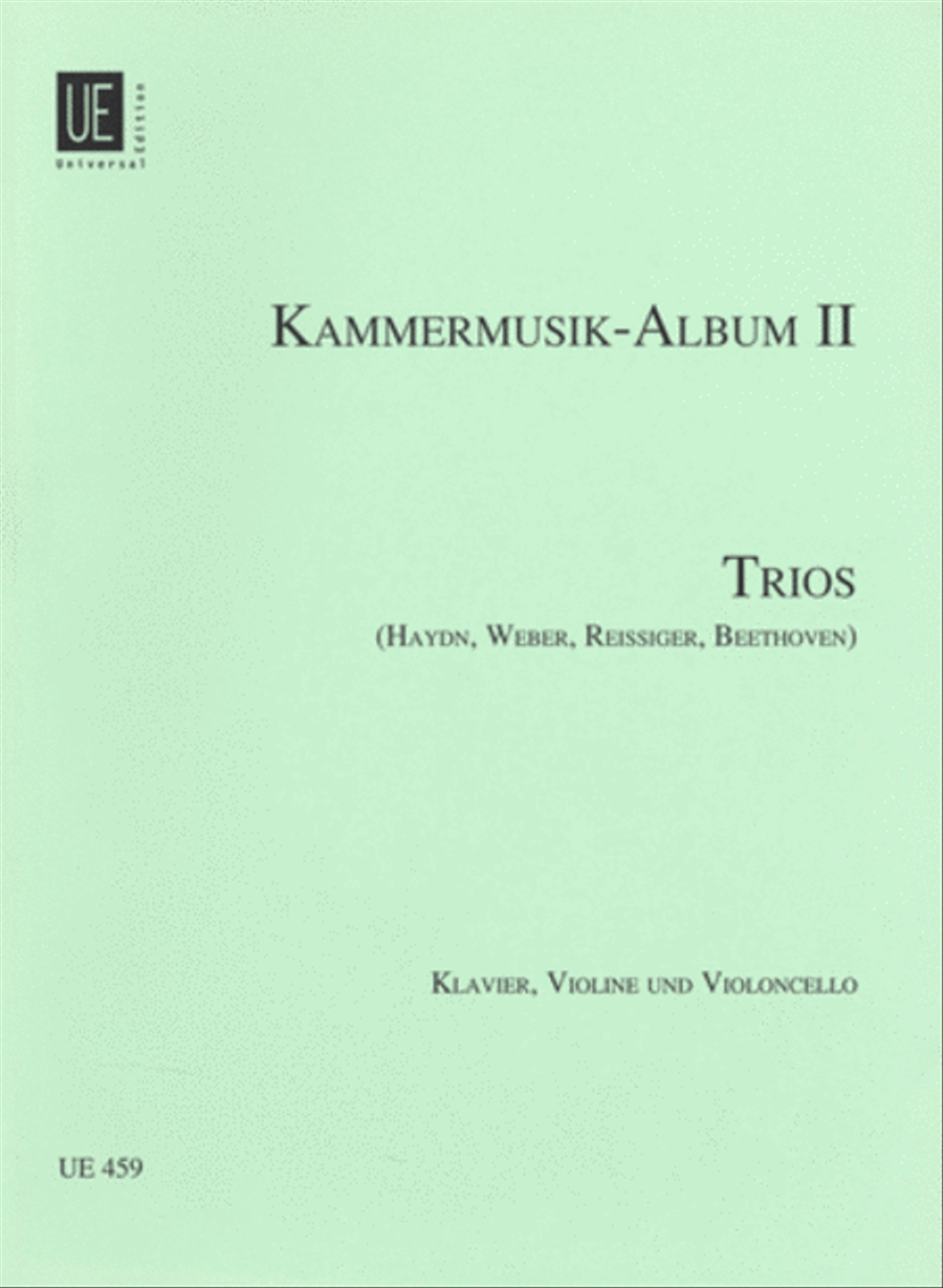 Kammermusik Album II -Trios Piano Trio scores gallery preview page 1