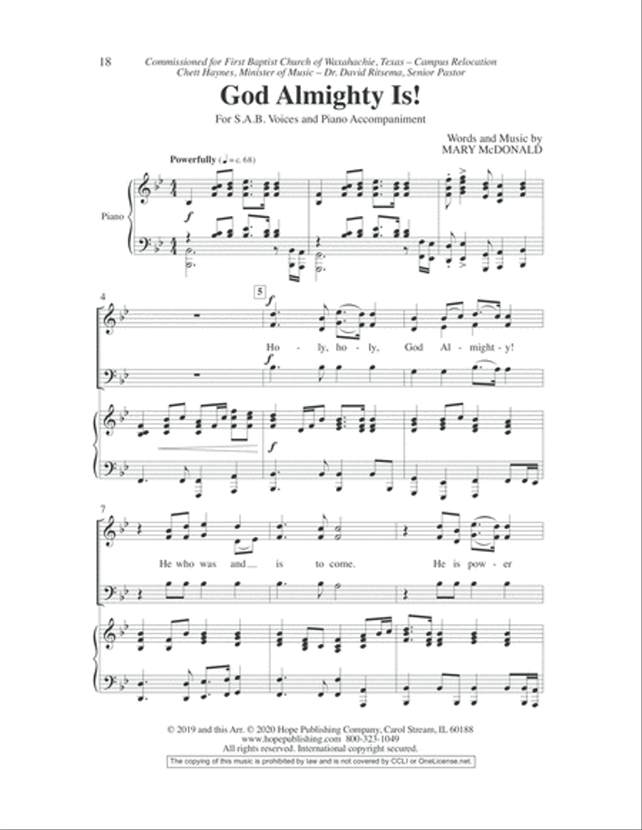 Worship Openers: Introits that Work!, Vol. 5 Choir scores gallery preview page 18