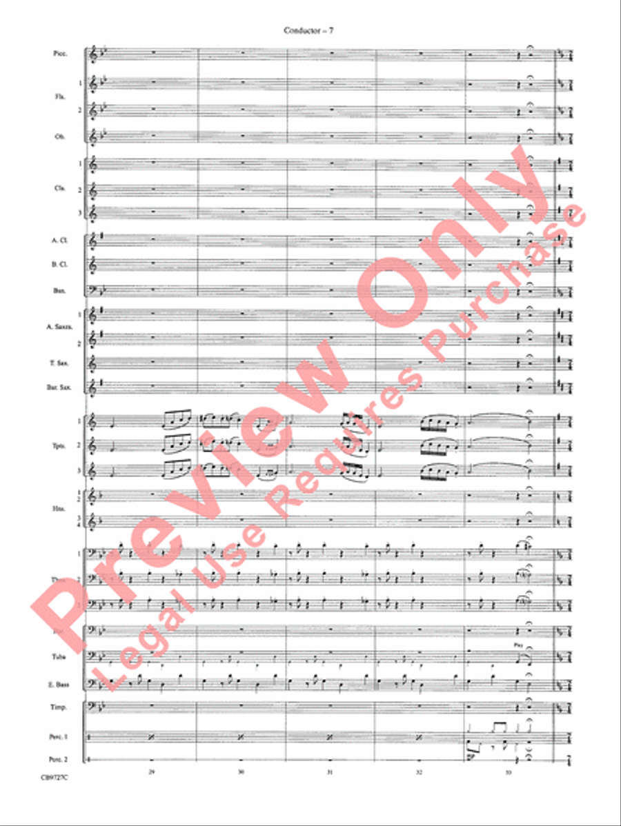 Dave Brubeck: It's About Time Concert Band scores gallery preview page 10