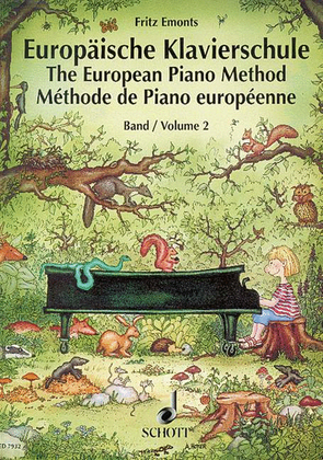 Book cover for The European Piano Method – Volume 2