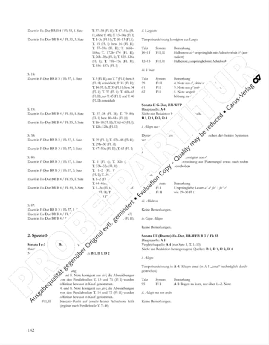 Gesamtausgabe Band 3 (Kammermusik: Duette, Solo- und Triosonaten) Score scores gallery preview page 163