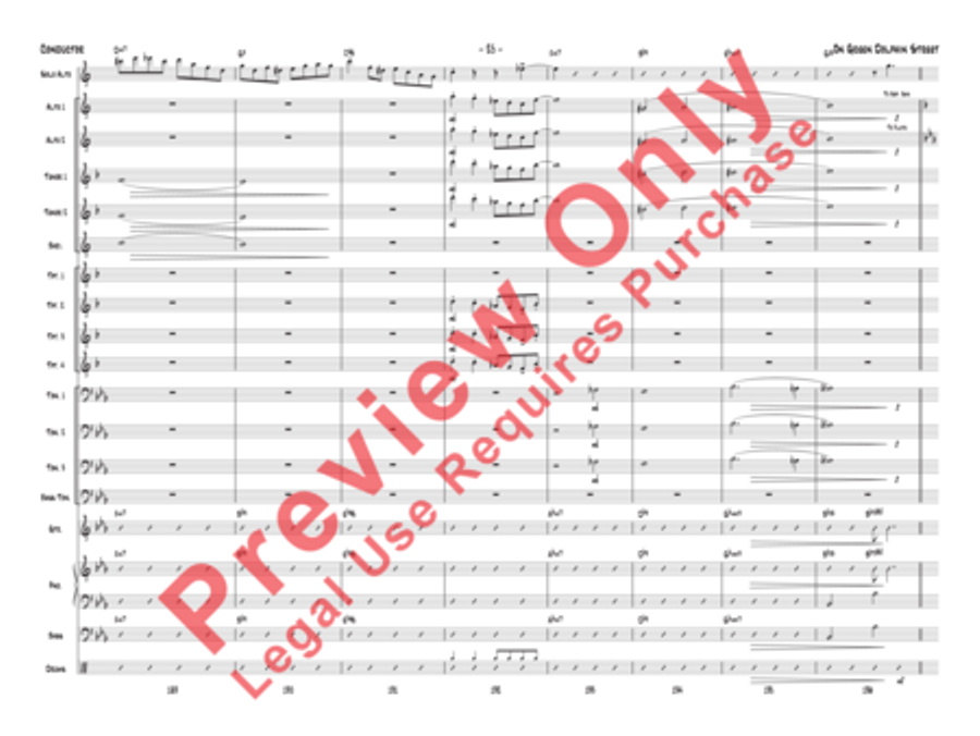 On Green Dolphin Street Jazz Ensemble scores gallery preview page 28