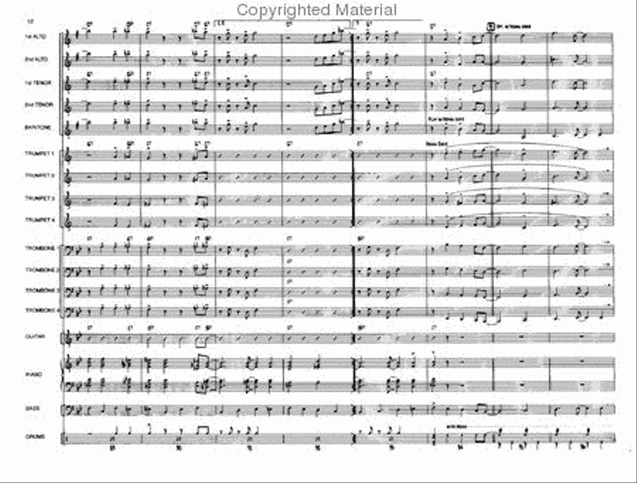 Blue Hue Jazz Ensemble scores gallery preview page 12