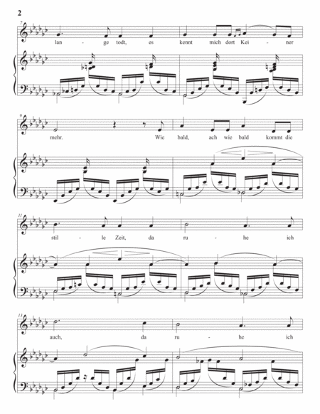 Liederkreis, Op. 39 (Medium key no. 3)