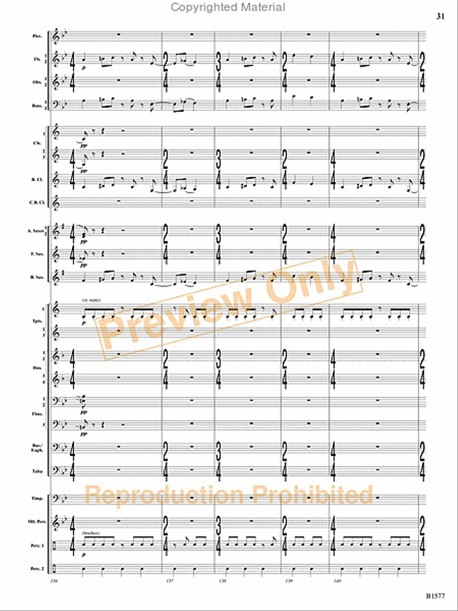 Evocatio Evocatio Concert Band scores gallery preview page 80