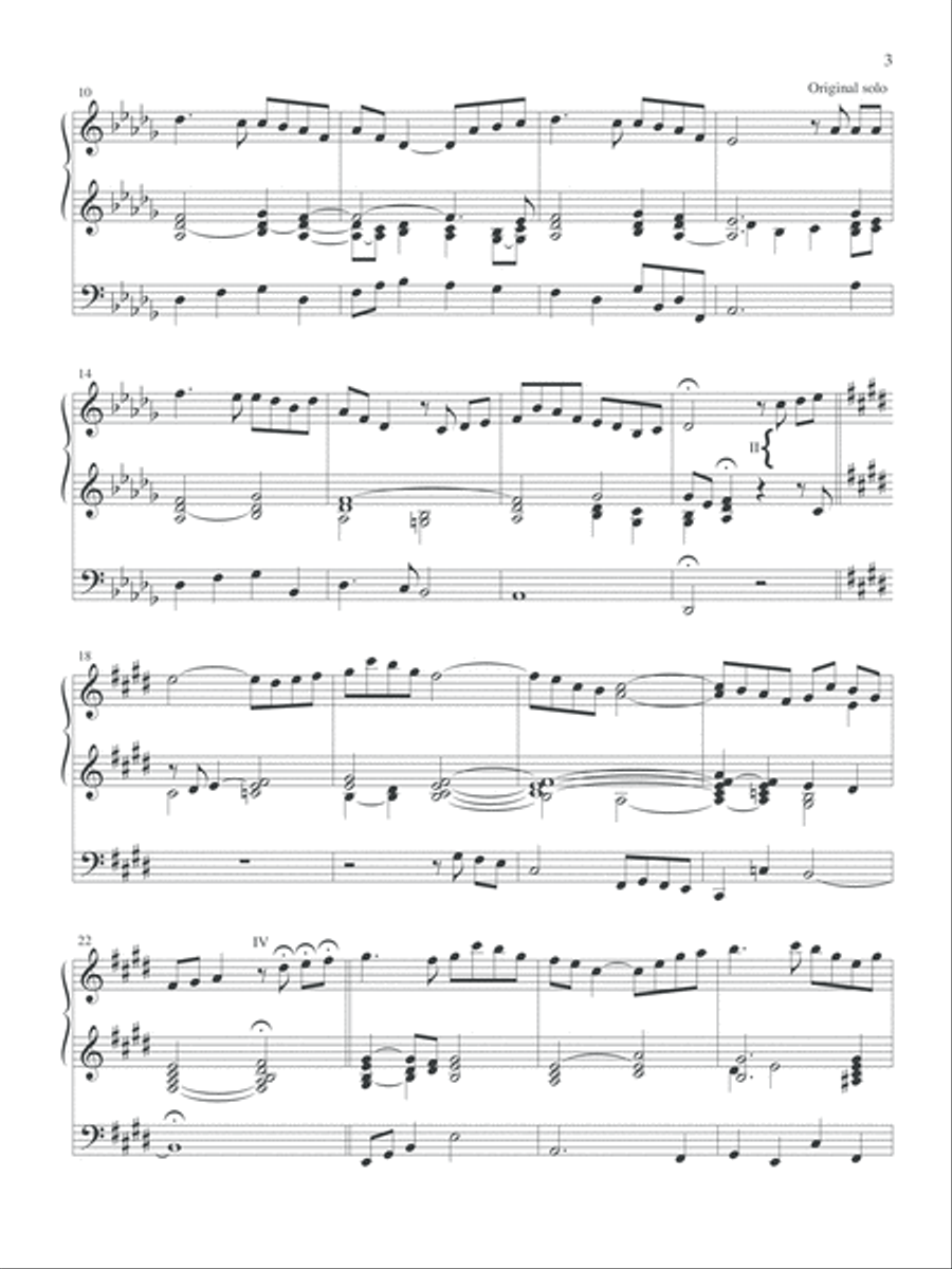 Improvisation on Londonderry Air Sacred scores gallery preview page 2