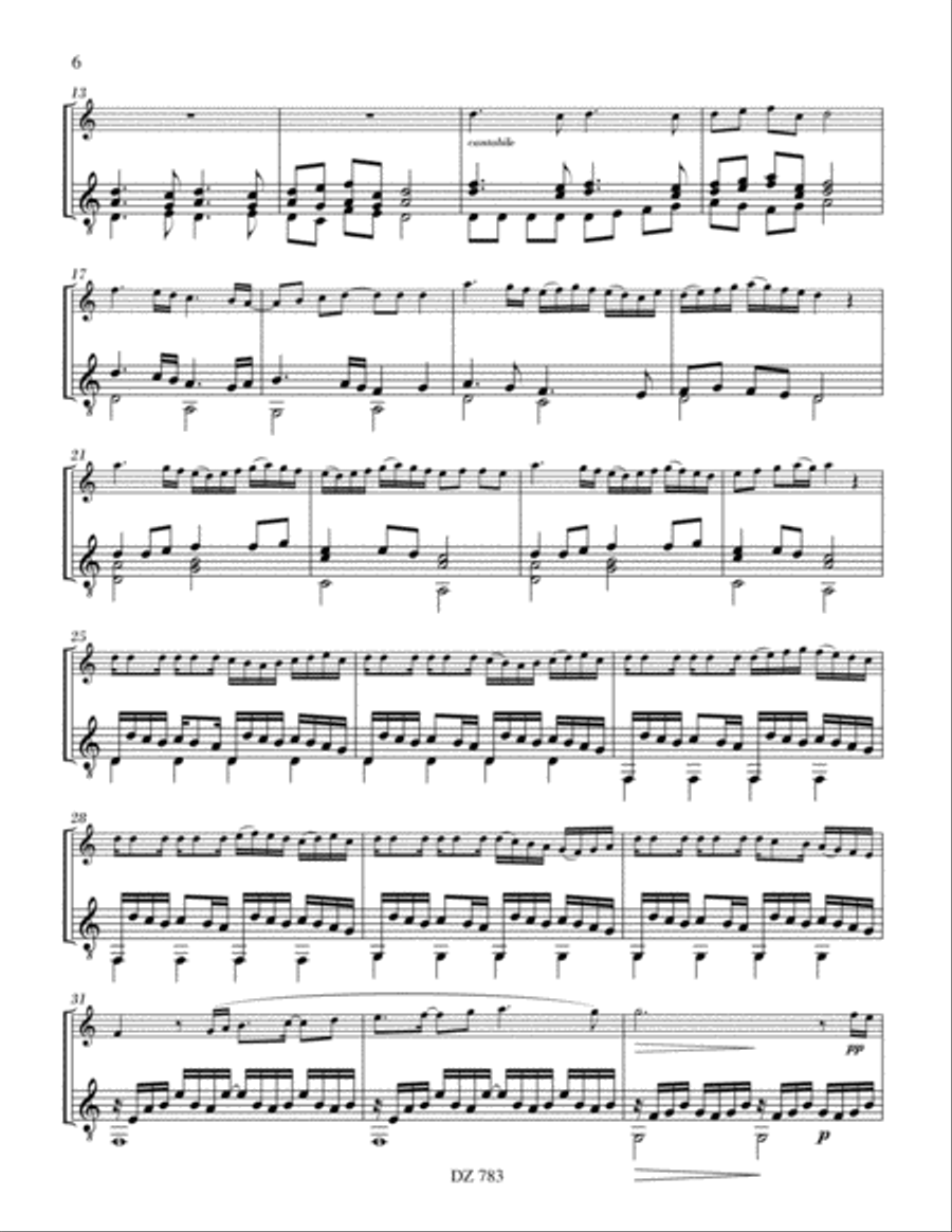 Suite modale Suite modale Flute scores gallery preview page 6