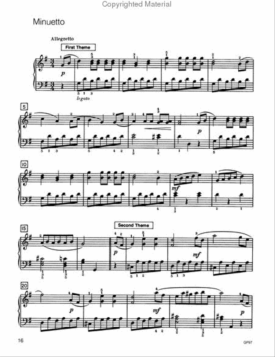 Sonatina Favorites, Book 1 Piano Method scores gallery preview page 4