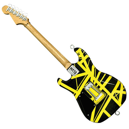 Bumblebee (VH2) Miniature Replica Guitar – Official EVH Merchandise