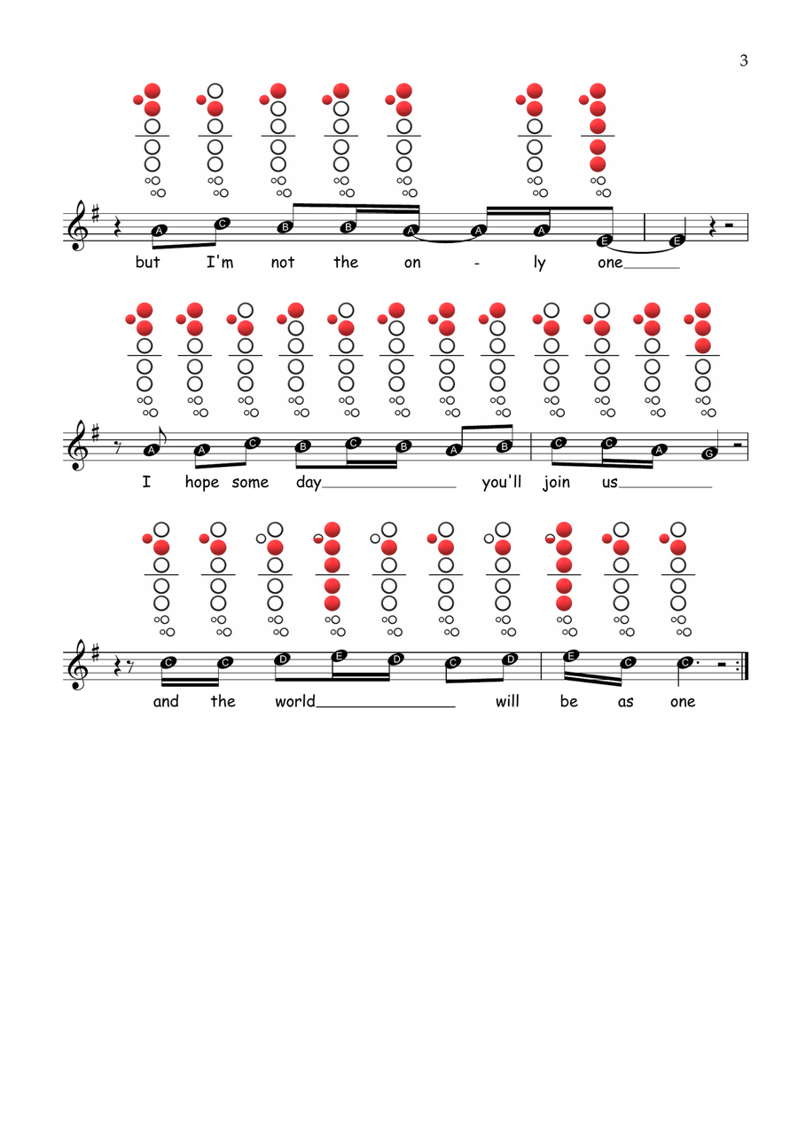 Imagine Imagine Recorder scores gallery preview page 5