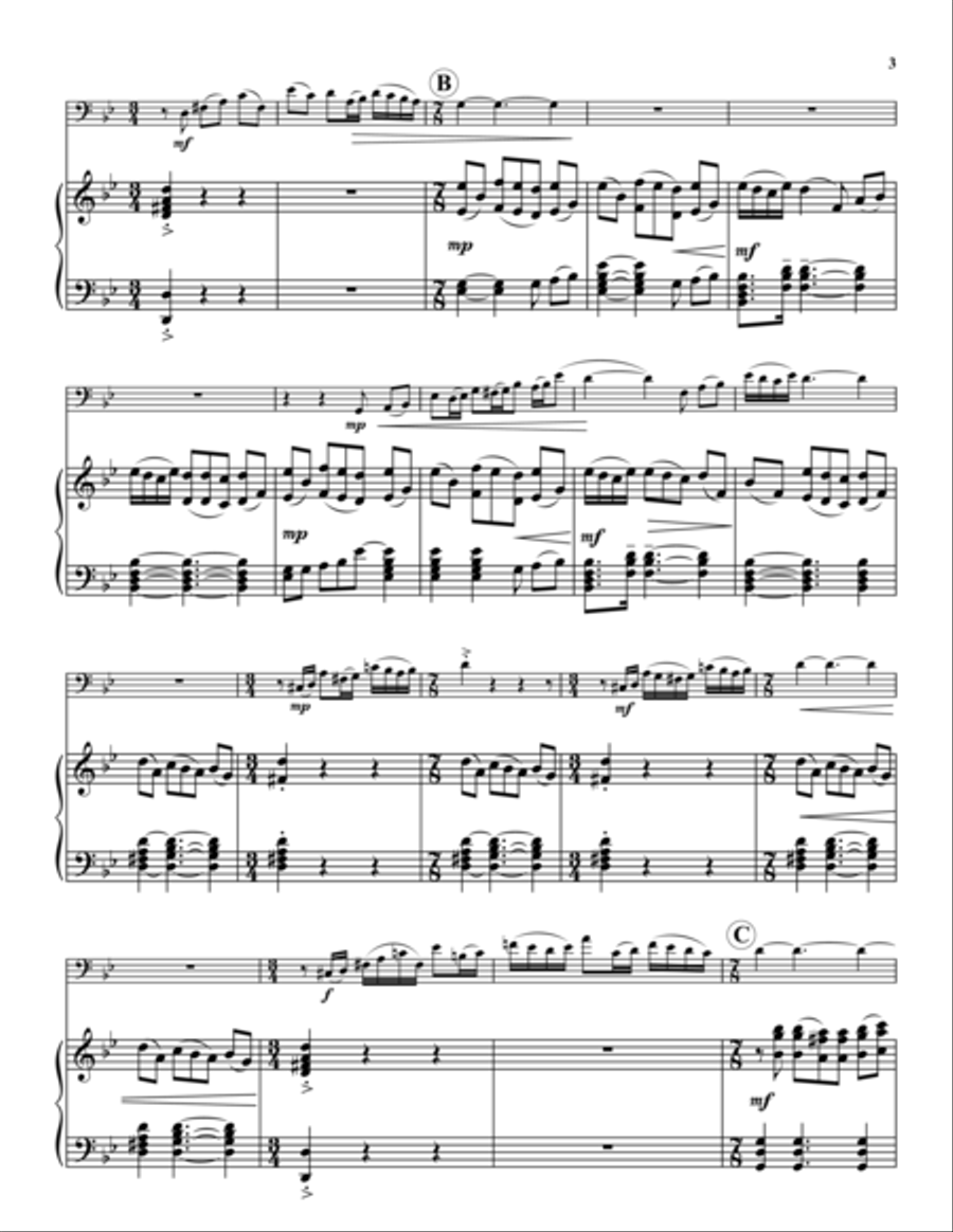 Prophecies Prophecies Euphonium scores gallery preview page 3