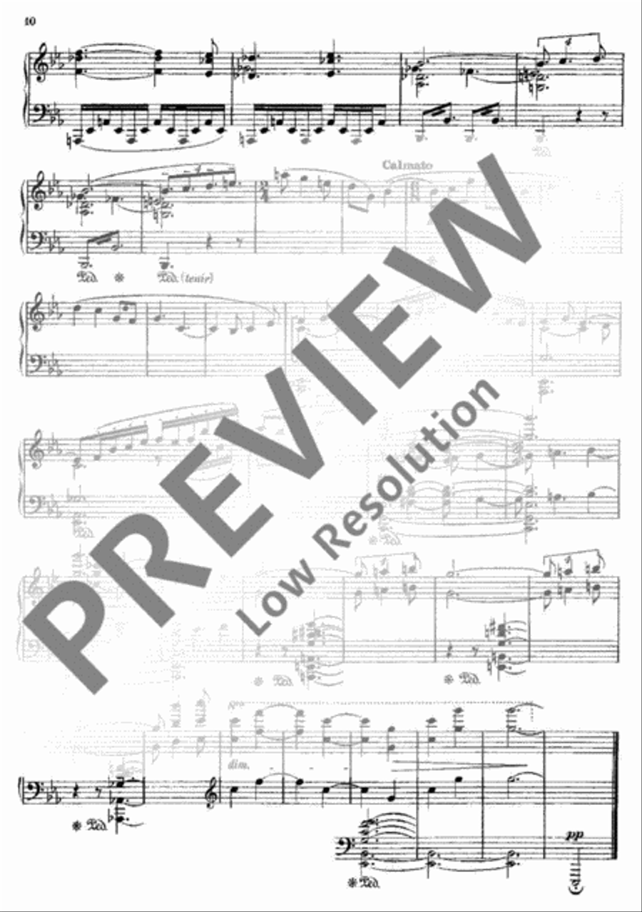 13 Préludes 13 Préludes Piano Solo scores gallery preview page 11