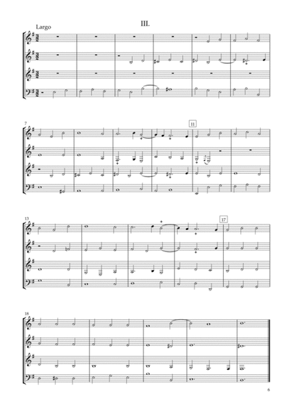 Sonata Op.34-2 for Clarinet Quartet image number null