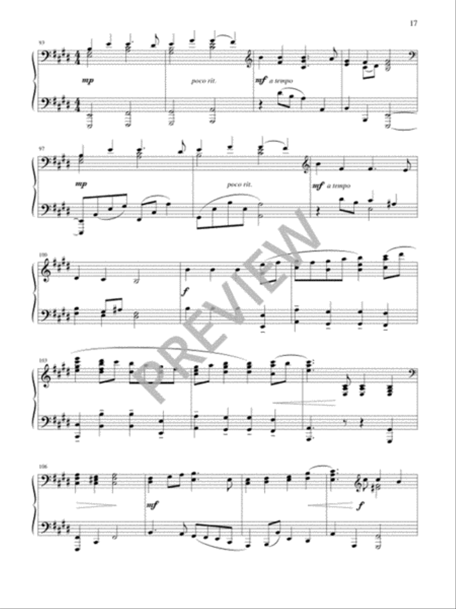 Christmas Medleys at the Piano Piano Solo scores gallery preview page 19