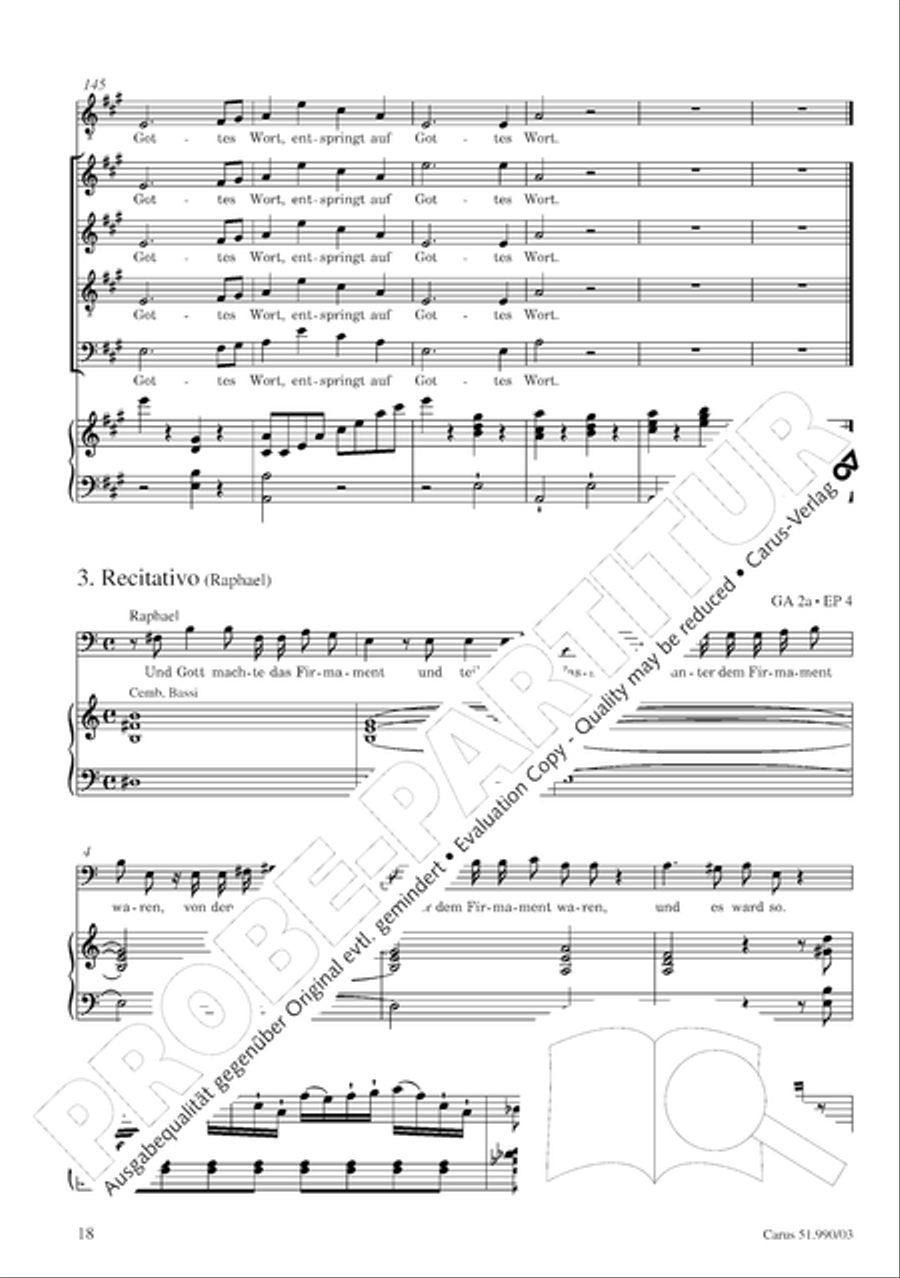 The Creation (Die Schopfung) The Creation (Die Schopfung) 4-Part scores gallery preview page 21