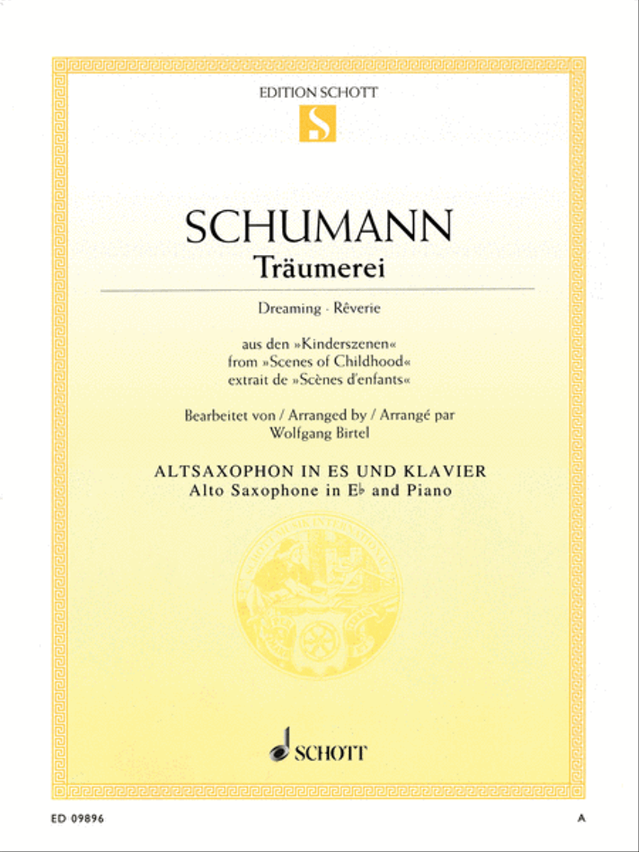 Traumerei, Op. 15, No. 7 (Dreaming - Reverie)