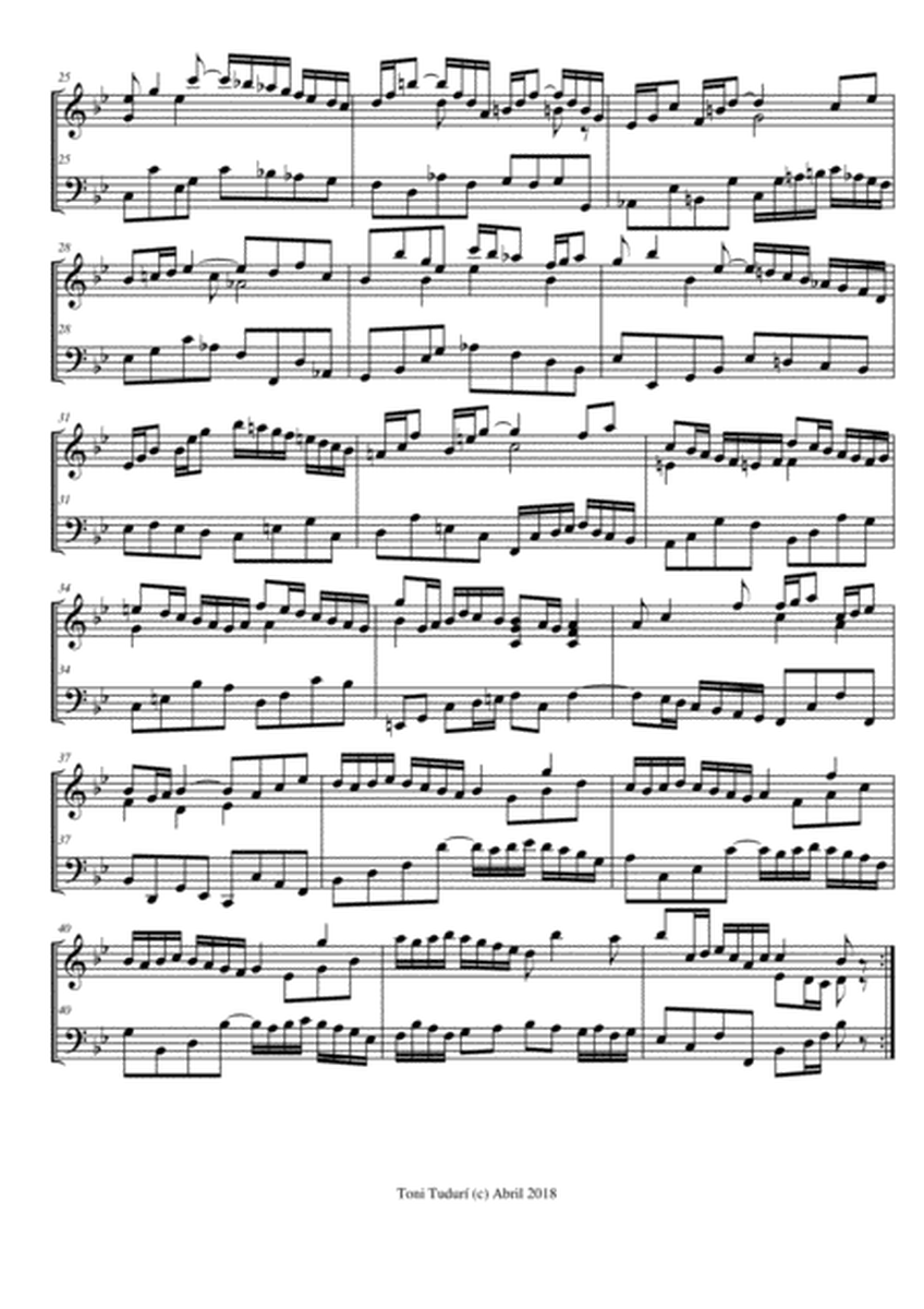 Baroque Suite nº 19 (Full piece - all movements)