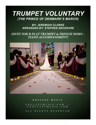 Book cover for Trumpet Voluntary (Duet for Bb-Trumpet and French Horn - Piano Accompaniment)
