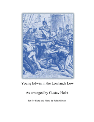 Book cover for Gustav Holst - Young Edwin, a folksong for Flute and Piano