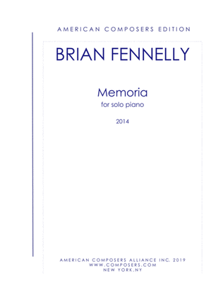 [Fennelly] Memoria