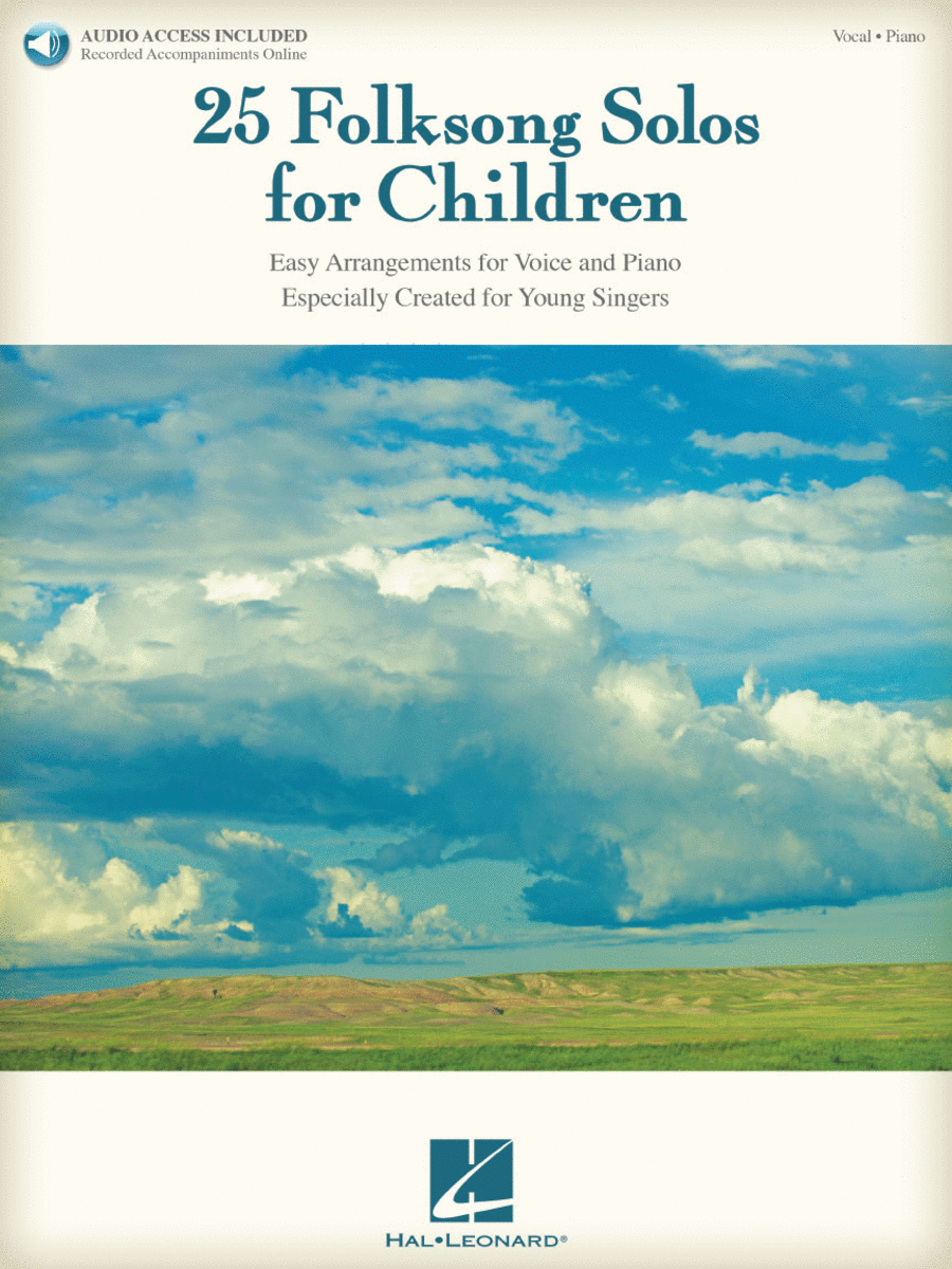 25 Folksong Solos for Children Voice scores gallery preview page 1